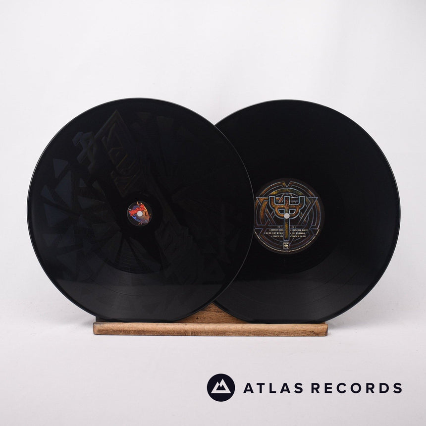 Judas Priest - Invincible Shield - Etched Holographic 2 x LP Vinyl Record