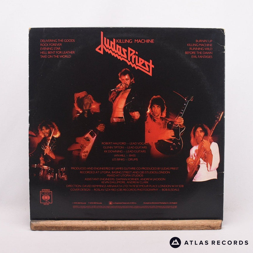 Judas Priest - Killing Machine - A1 B1 LP Vinyl Record - VG+/EX