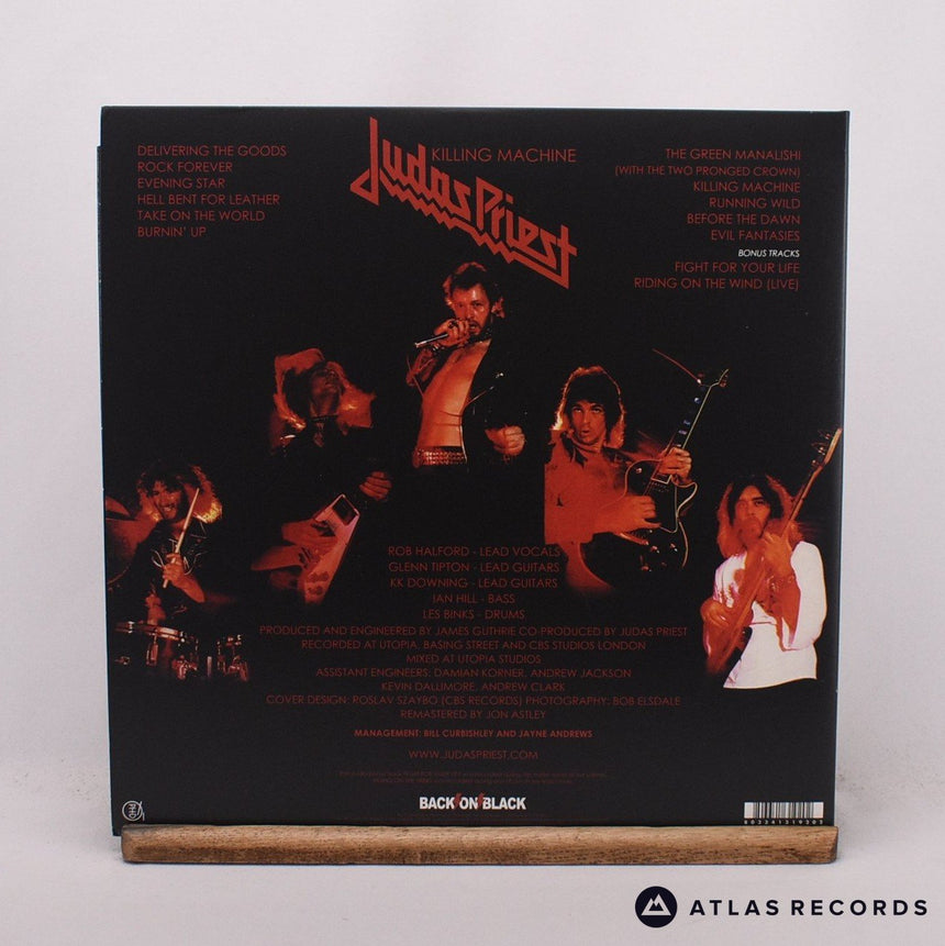 Judas Priest - Killing Machine - Red Limited Edition LP Vinyl Record - NM/NM