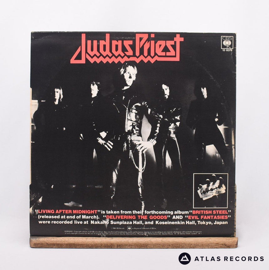 Judas Priest - Living After Midnight - Limited Edition 12" Vinyl Record - VG+/EX