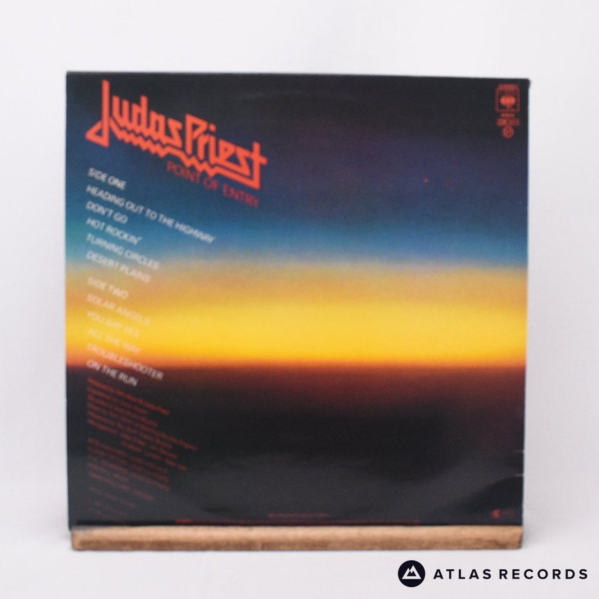 Judas Priest - Point Of Entry - A2 B2 LP Vinyl Record - EX/EX