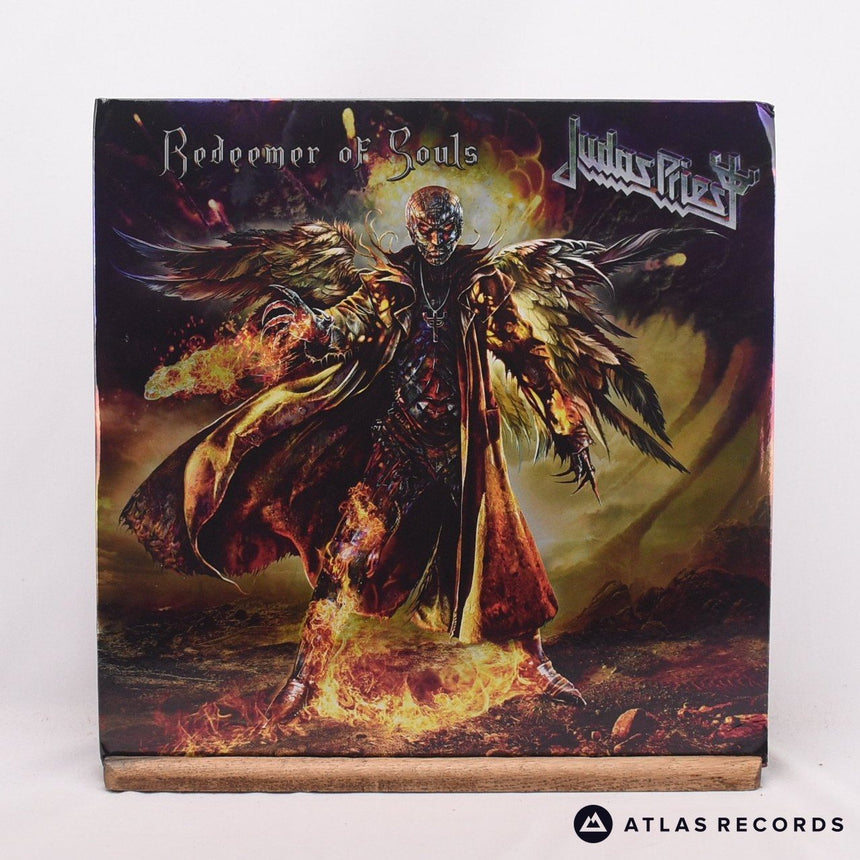 Judas Priest Redeemer Of Souls 2 x LP Vinyl Record - Front Cover & Record