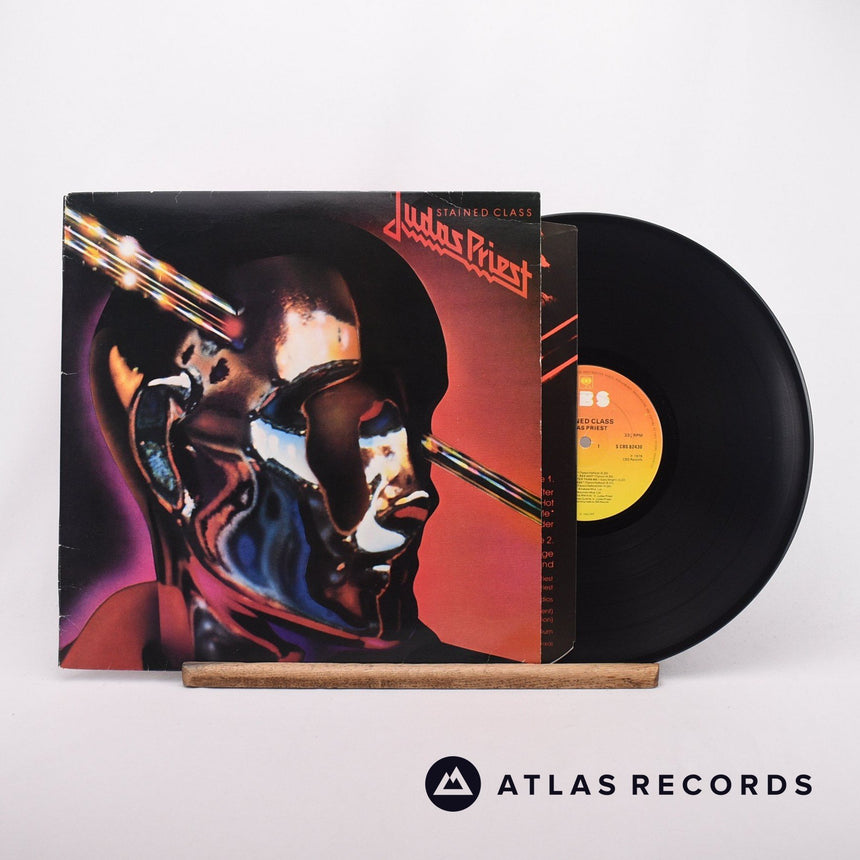 Judas Priest Stained Class LP Vinyl Record - Front Cover & Record
