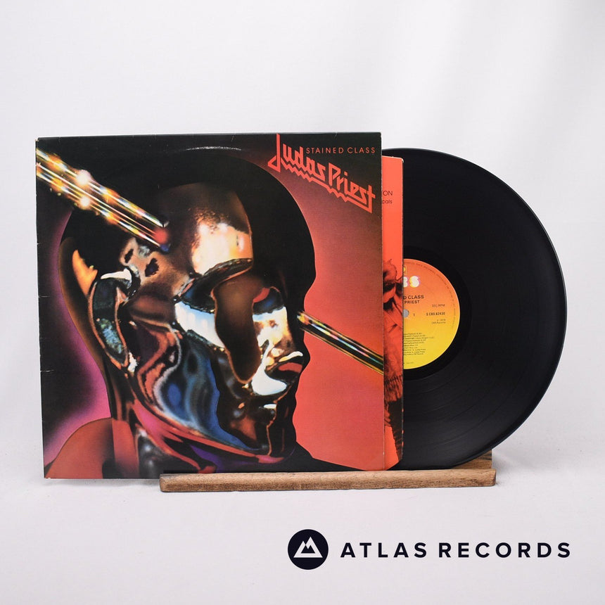 Judas Priest Stained Class LP Vinyl Record - Front Cover & Record