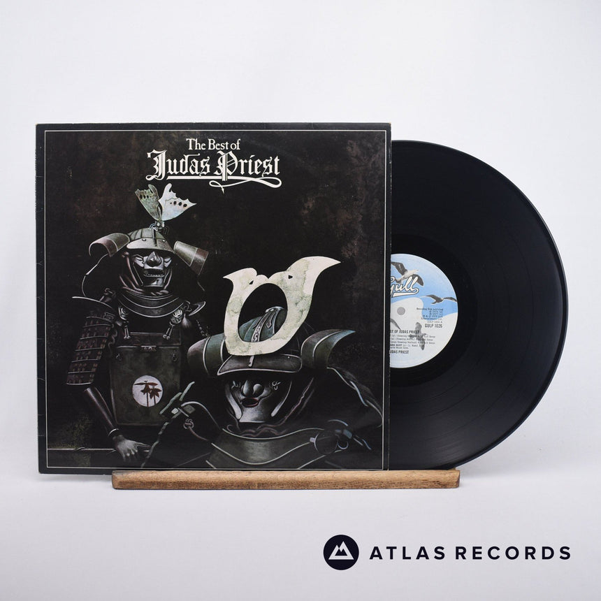 Judas Priest The Best Of LP Vinyl Record - Front Cover & Record