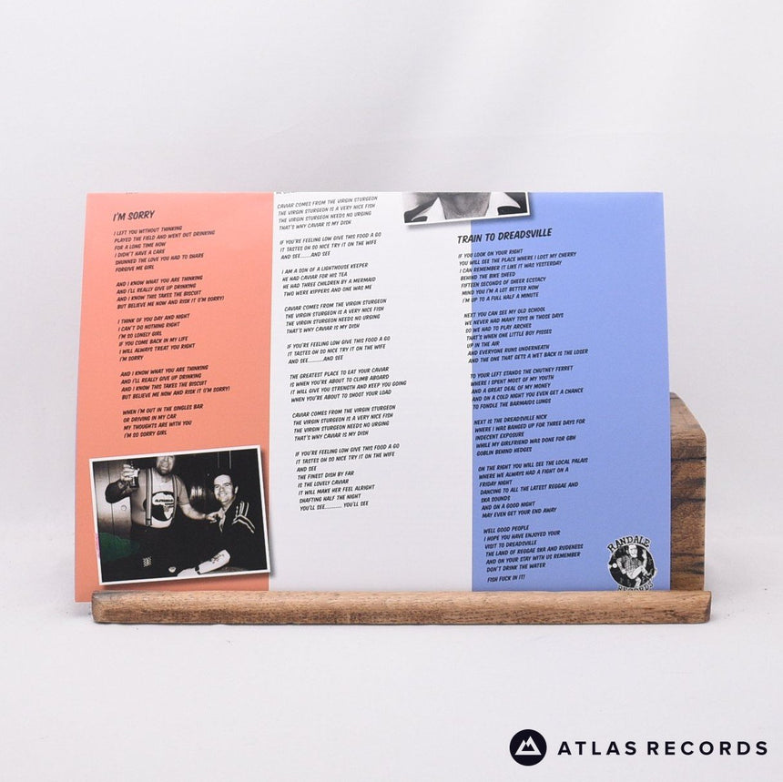 Judge Dread - Dread, White & Blue - Insert Reissue LP Vinyl Record - NM/NM