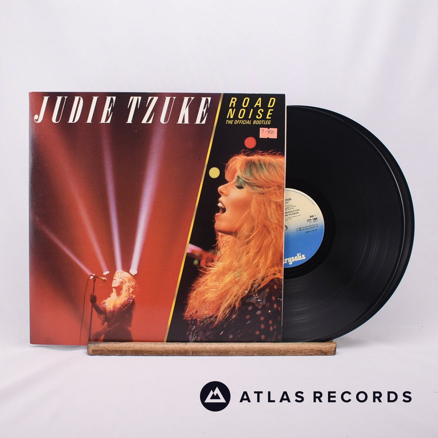 Judie Tzuke Road Noise - The Official Bootleg Double LP Vinyl Record - Front Cover & Record