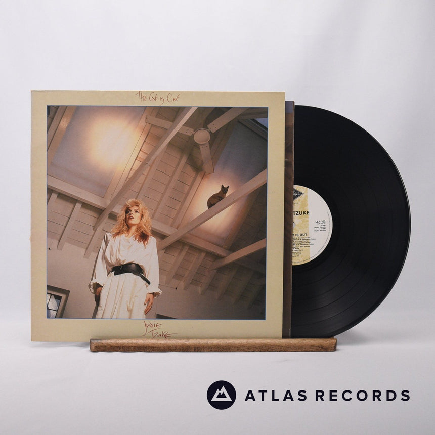 Judie Tzuke The Cat Is Out LP Vinyl Record - Front Cover & Record