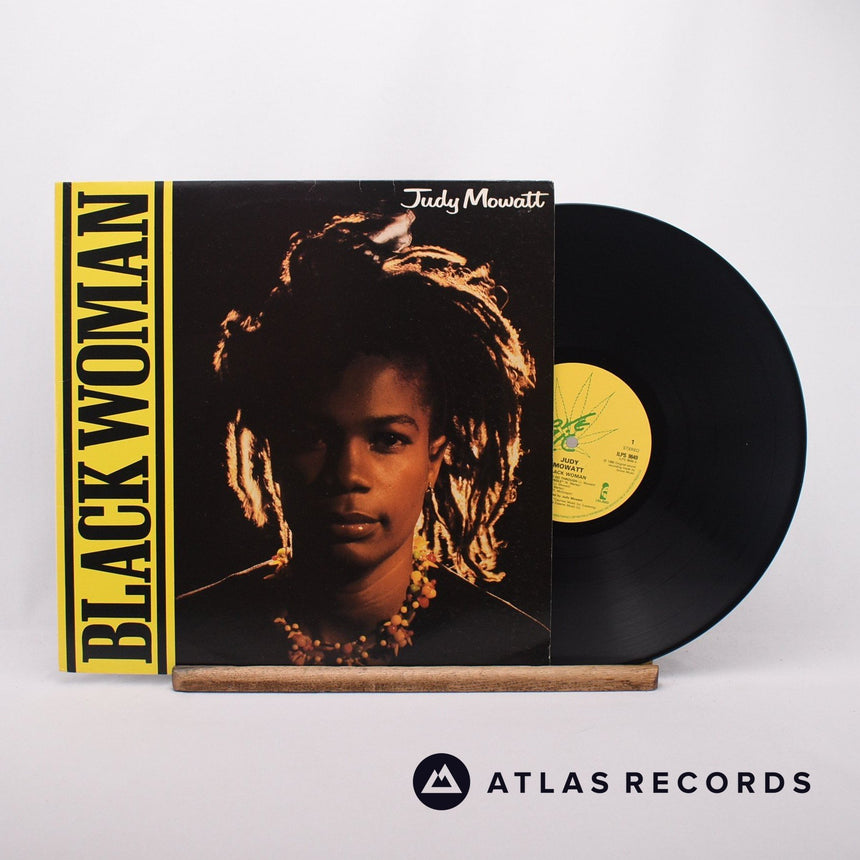 Judy Mowatt Black Woman LP Vinyl Record - Front Cover & Record