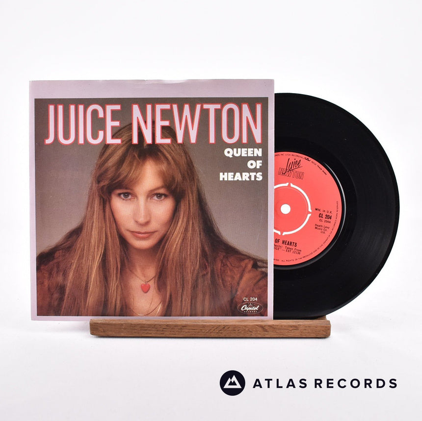 Juice Newton Queen Of Hearts 7" Vinyl Record - Front Cover & Record