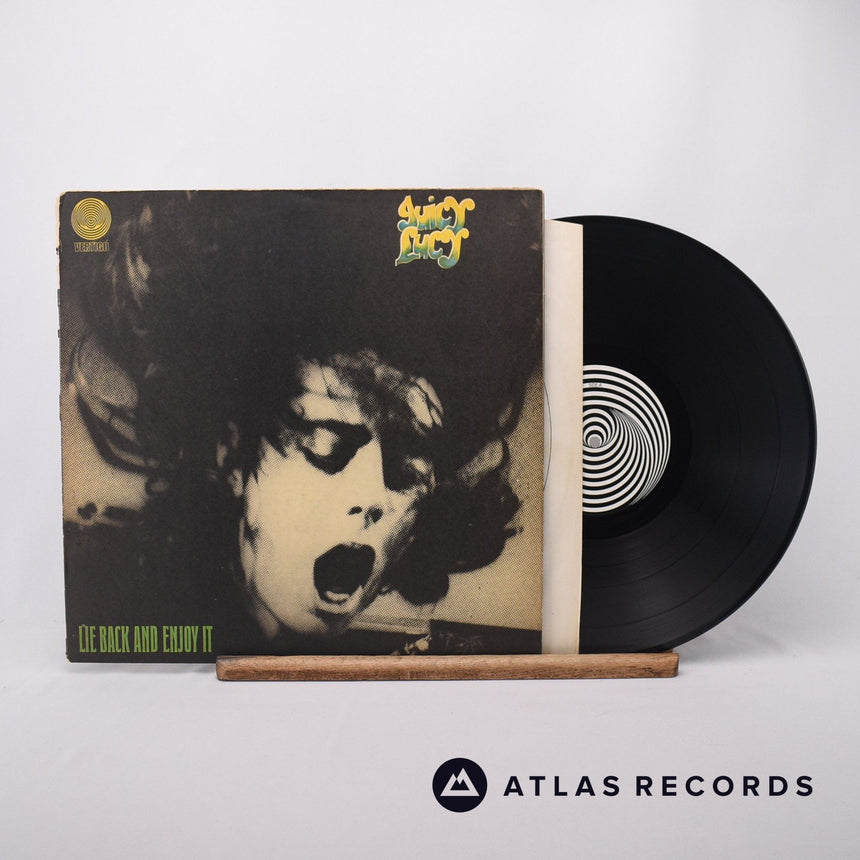 Juicy Lucy Lie Back And Enjoy It LP Vinyl Record - Front Cover & Record