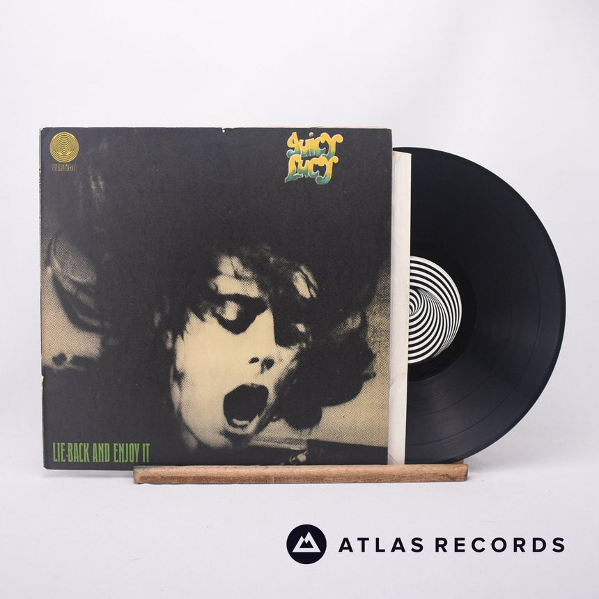 Juicy Lucy Lie Back And Enjoy It LP Vinyl Record - Front Cover & Record