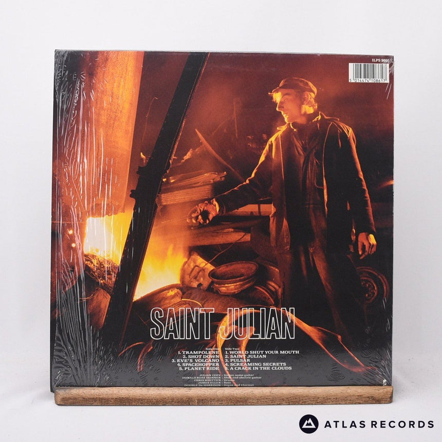 Julian Cope - Saint Julian - Signed LP Vinyl Record - EX/EX