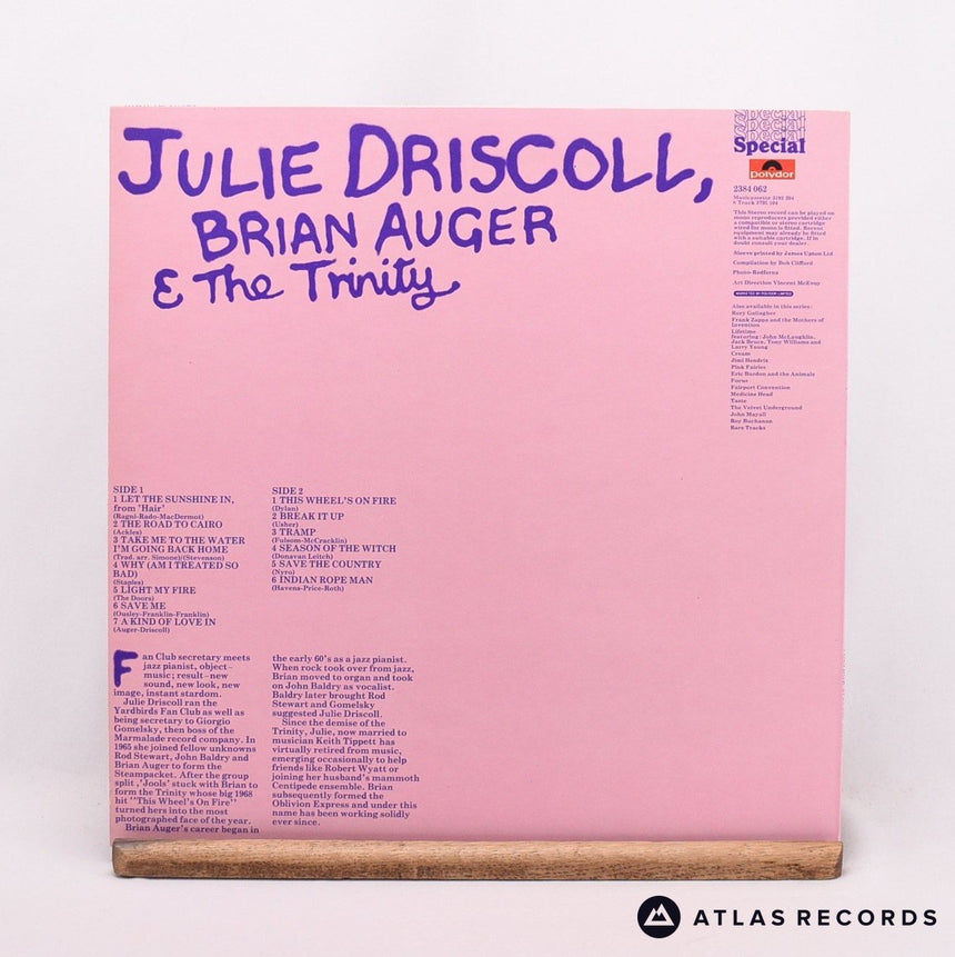 Julie Driscoll, Brian Auger & The Trinity - Julie Driscoll, Brian Aug - LP Vinyl