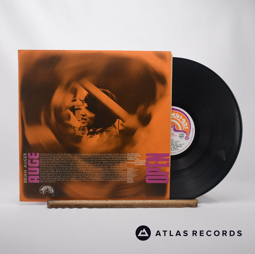 Julie Driscoll, Brian Auger & The Trinity Open LP Vinyl Record - Front Cover & Record