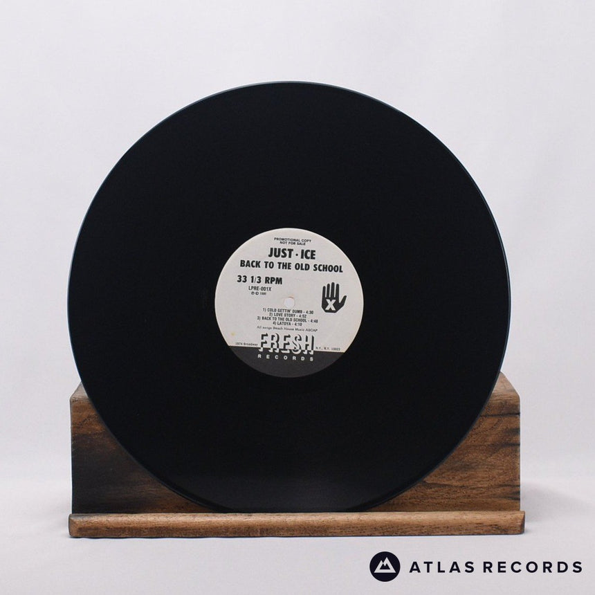 Just-Ice - Back To The Old School - Promo 1X 1Y LP Vinyl Record - VG+/EX