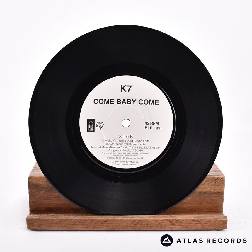 K7 - Come Baby Come - 7" Vinyl Record - EX/EX