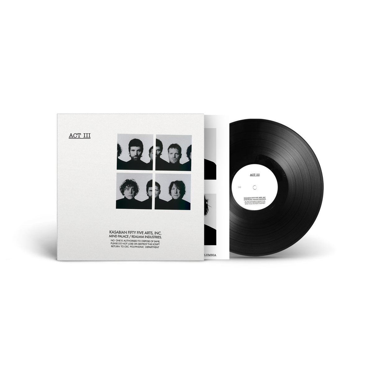 Title Kasabian - ACT III - Vinyl LP