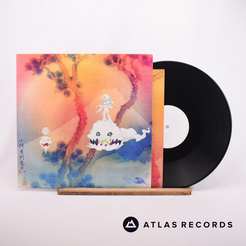 KIDS SEE GHOSTS Kids See Ghosts LP Vinyl Record - Front Cover & Record