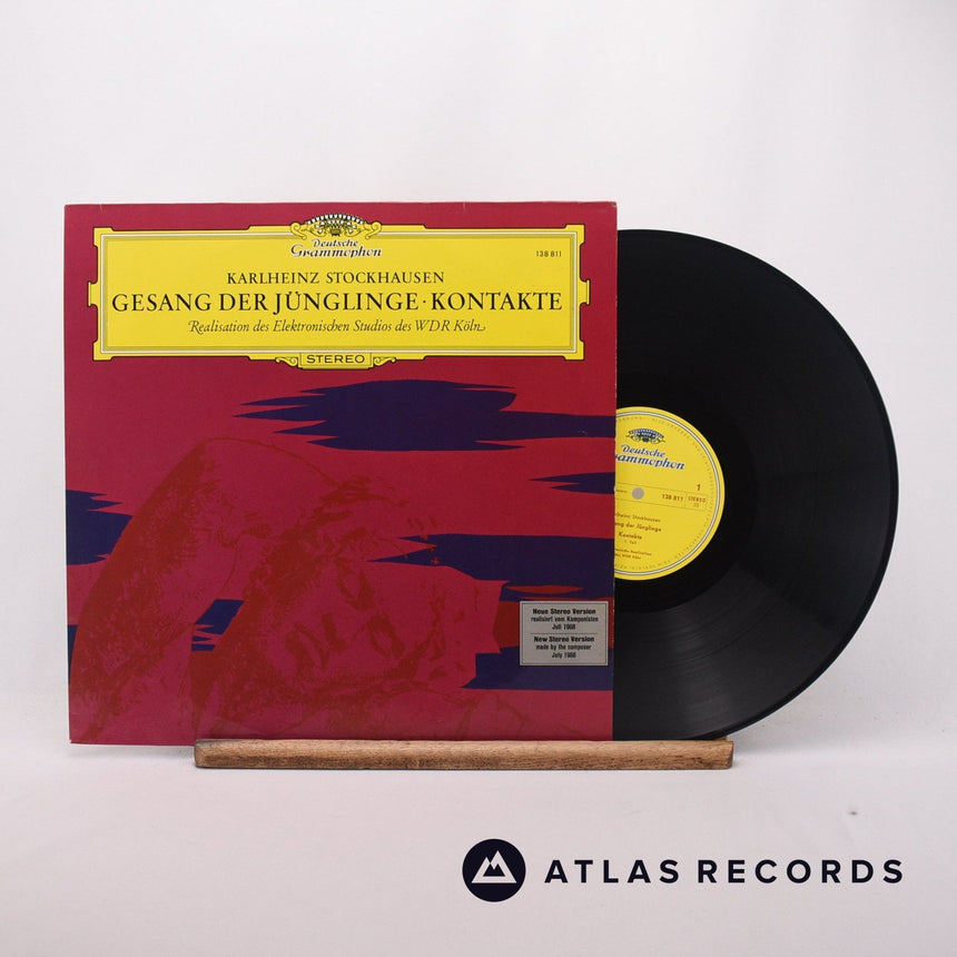 Karlheinz Stockhausen Gesang Der Jünglinge LP Vinyl Record - Front Cover & Record
