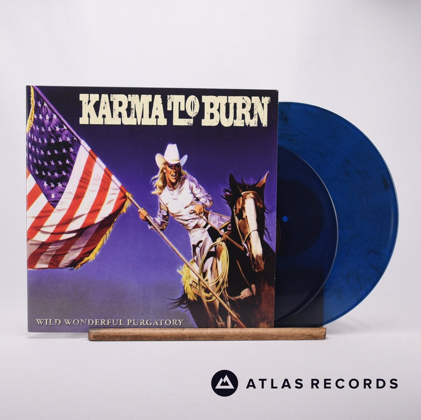 Karma To Burn Wild Wonderful Purgatory LP + 10" Vinyl Record - Front Cover & Record