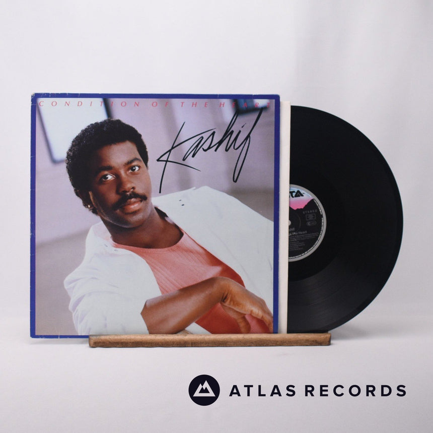 Kashif Condition Of The Heart LP Vinyl Record - Front Cover & Record
