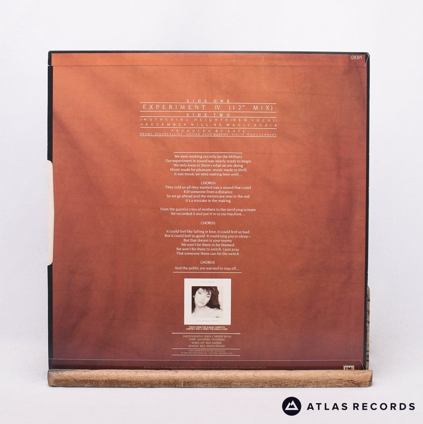 Kate Bush - Experiment IV - Townhouse 12" Vinyl Record - EX/EX