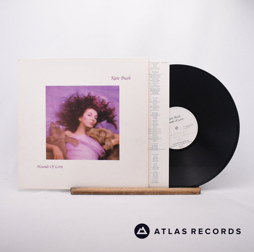 Kate Bush Hounds Of Love LP Vinyl Record - Front Cover & Record