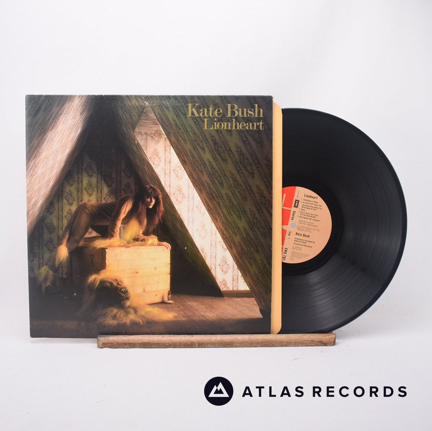 Kate Bush Lionheart LP Vinyl Record - Front Cover & Record