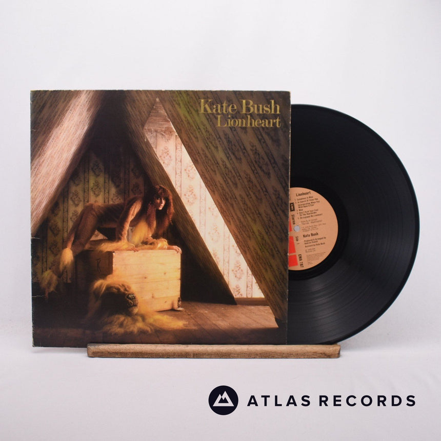 Kate Bush Lionheart LP Vinyl Record - Front Cover & Record