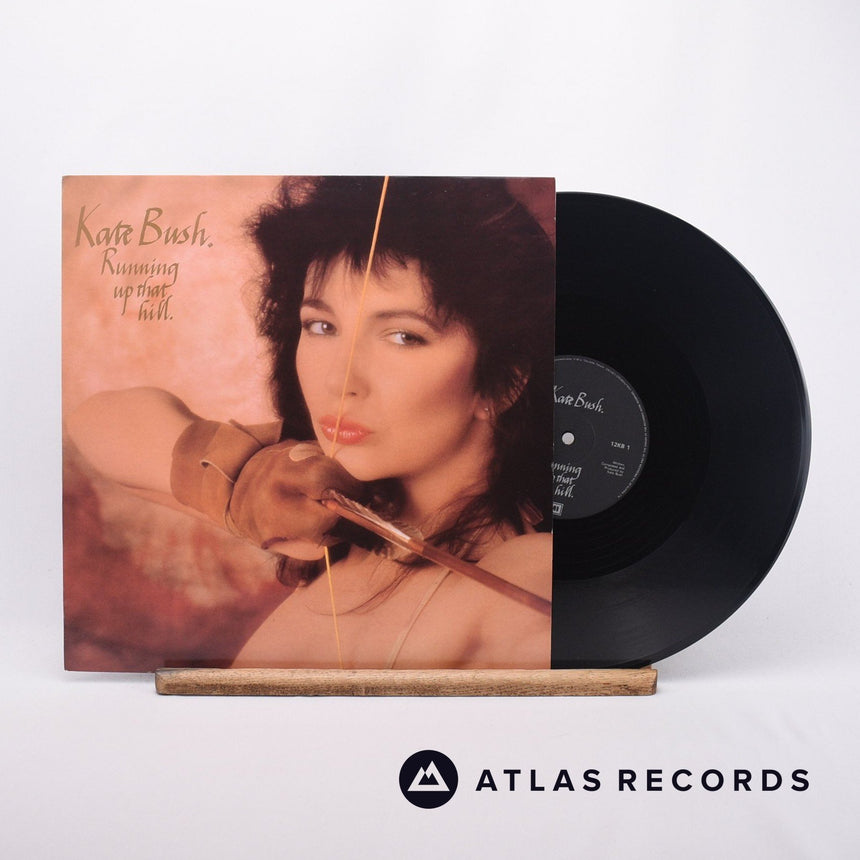 Kate Bush Running Up That Hill 12" Vinyl Record - Front Cover & Record