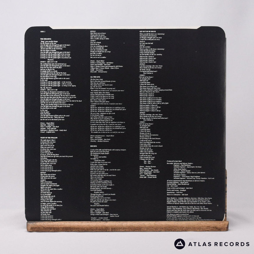 Kate Bush - The Dreaming - Signed A-5 B-6 LP Vinyl Record - EX/EX