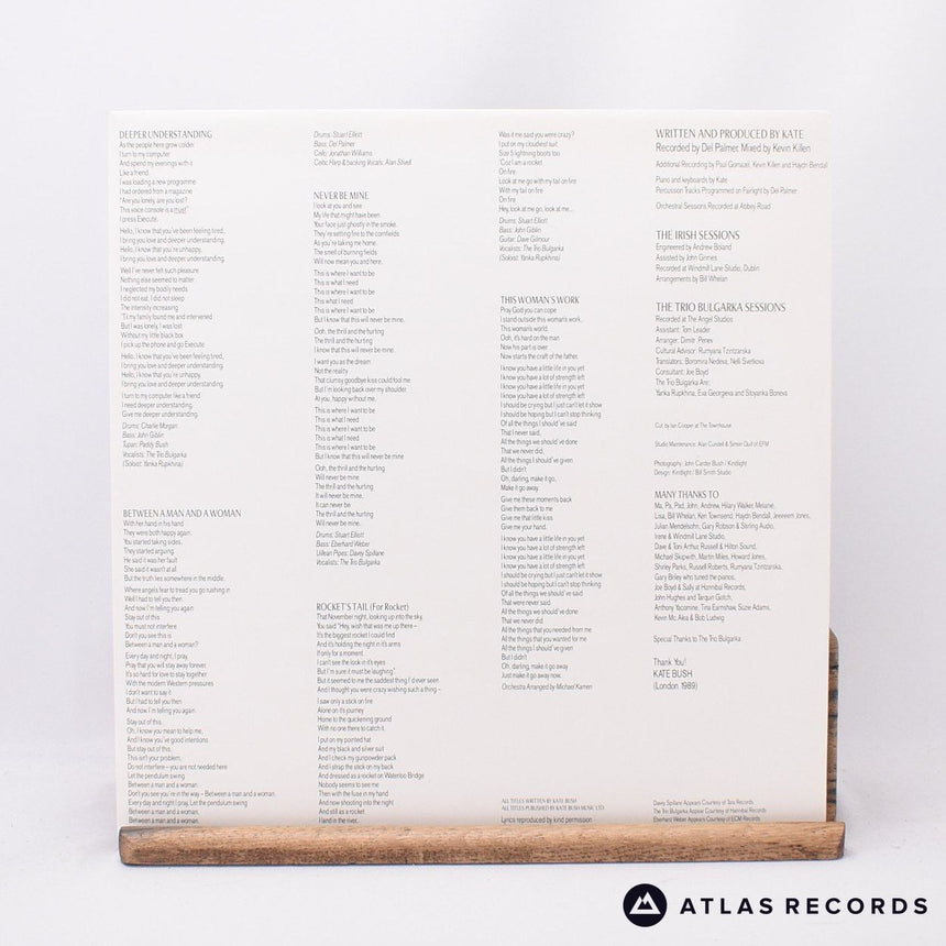 Kate Bush - The Sensual World - Townhouse A-2 B-2 LP Vinyl Record - VG+/VG+