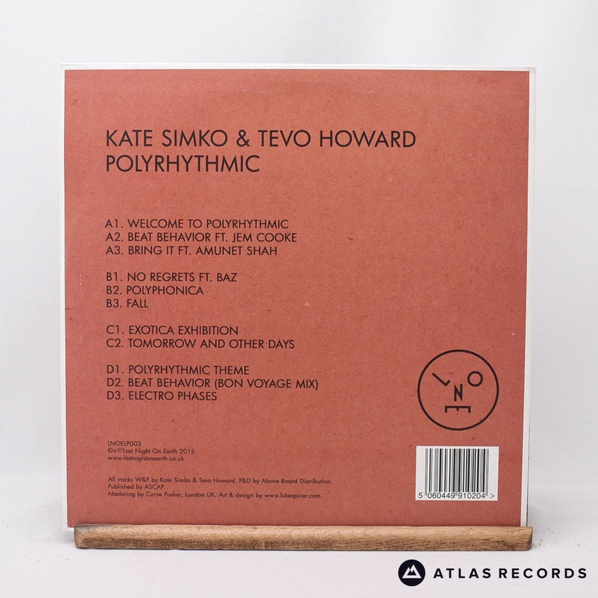 Kate Simko - PolyRhythmic LP - 2 x LP Vinyl Record - NM/EX