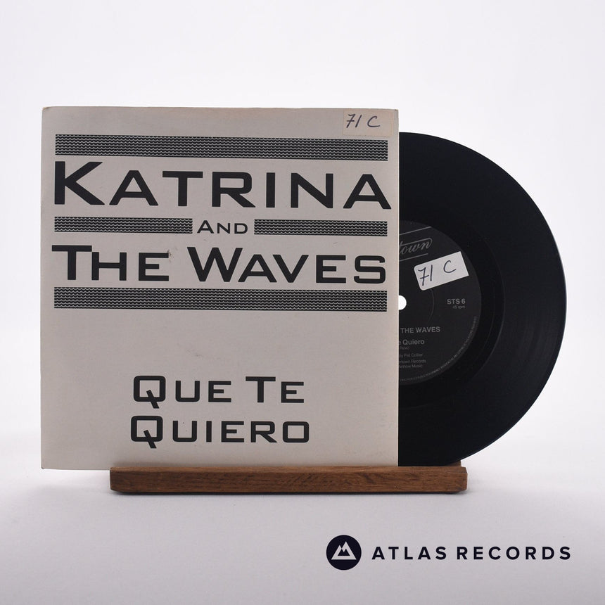 Katrina And The Waves Que Te Quiero 7" Vinyl Record - Front Cover & Record
