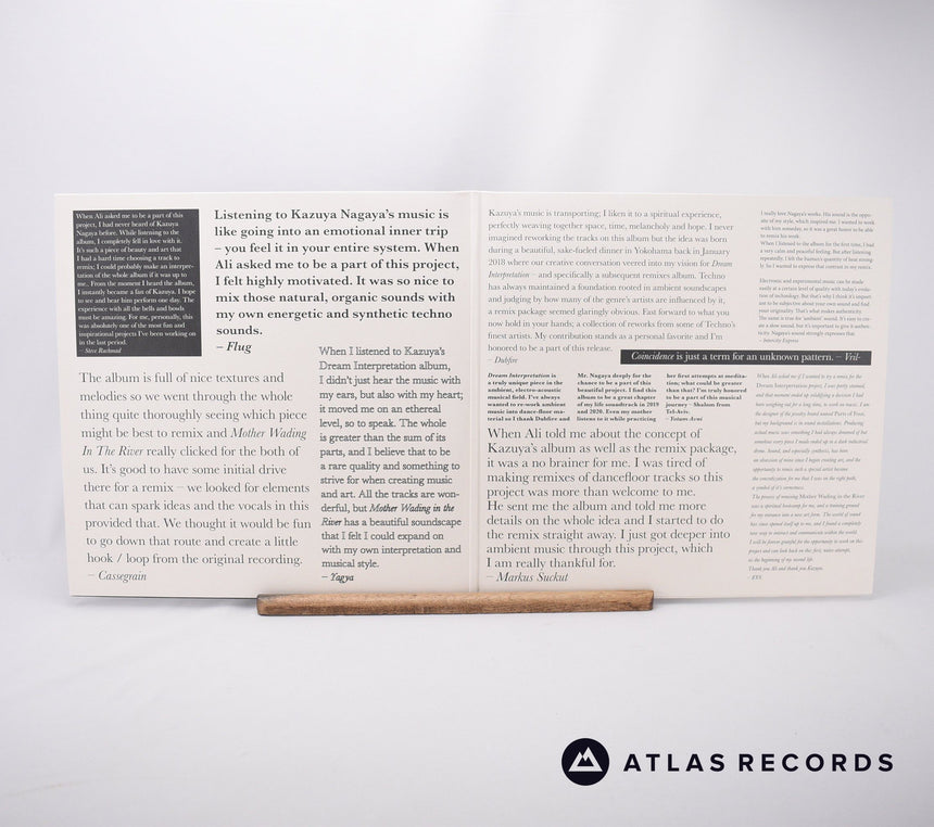 Kazuya Nagaya - Dream Interpretation - Brown 3 x 12" Vinyl Record - NM/NM