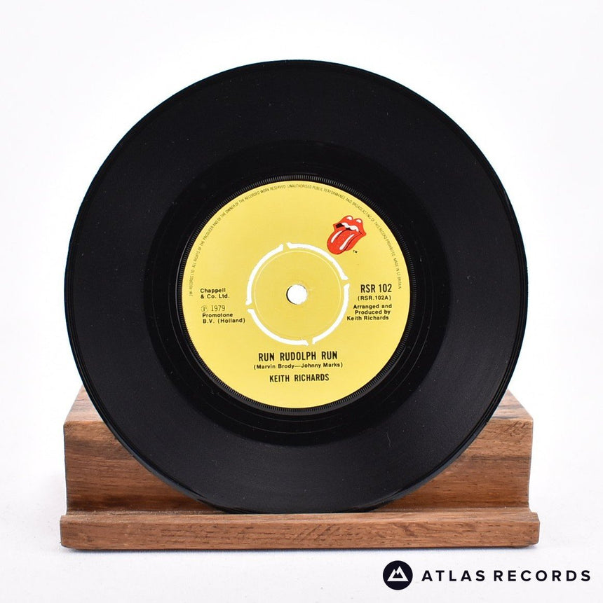 Keith Richards - Run Rudolph Run - 7" Vinyl Record - VG+/VG+