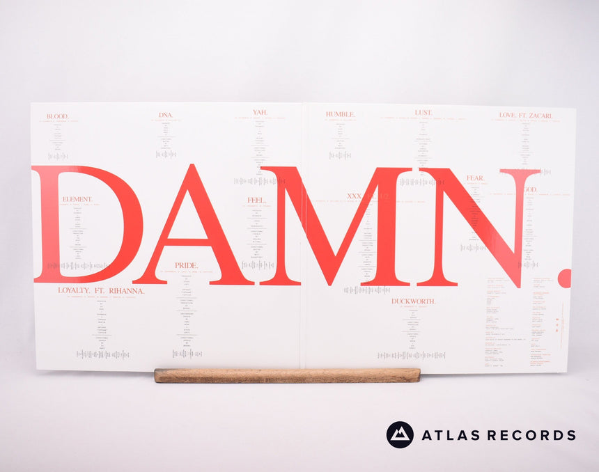 Kendrick Lamar - Damn. - 180G Gatefold 2 x LP Vinyl Record - NM/NM
