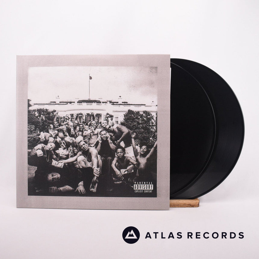 Kendrick Lamar To Pimp A Butterfly 2 x LP Vinyl Record - Front Cover & Record