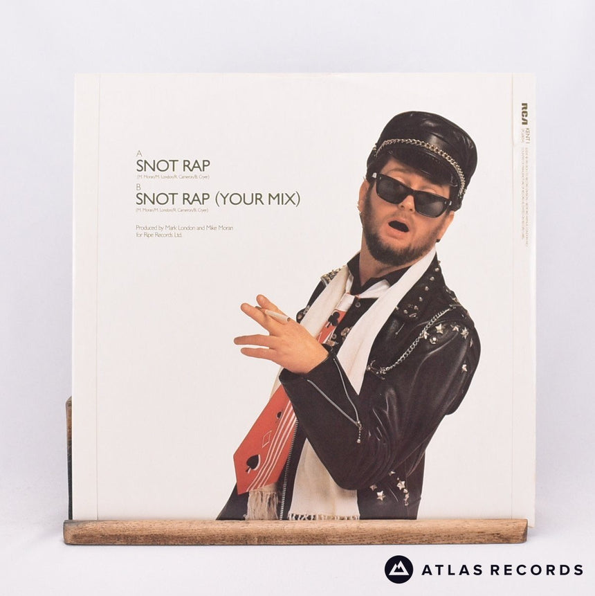 Kenny Everett - Snot Rap - Green Translucent 12" Vinyl Record - EX/EX