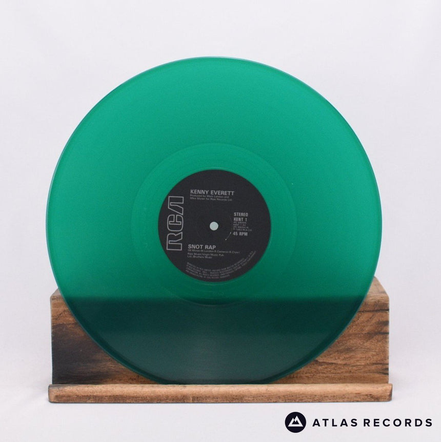 Kenny Everett - Snot Rap - Green Translucent 12" Vinyl Record - EX/EX