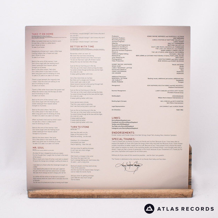 Kenny Wayne Shepherd Band - The Traveler - 180G LP Vinyl Record - NM/NM