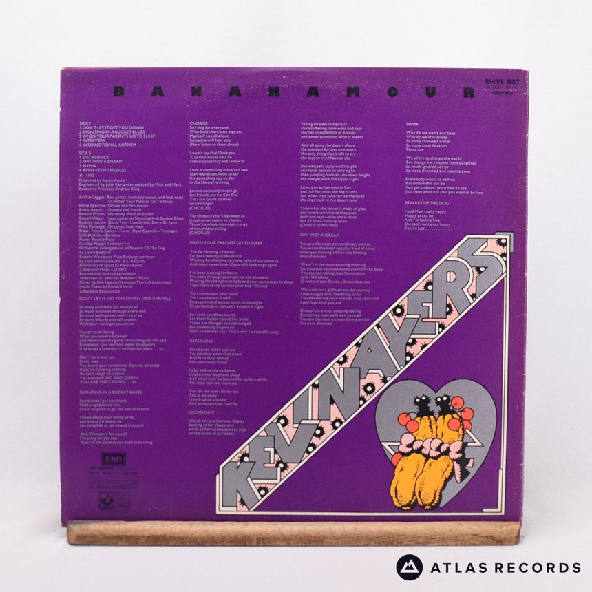 Kevin Ayers - Bananamour - Second Uk Press LP Vinyl Record - VG+/VG+