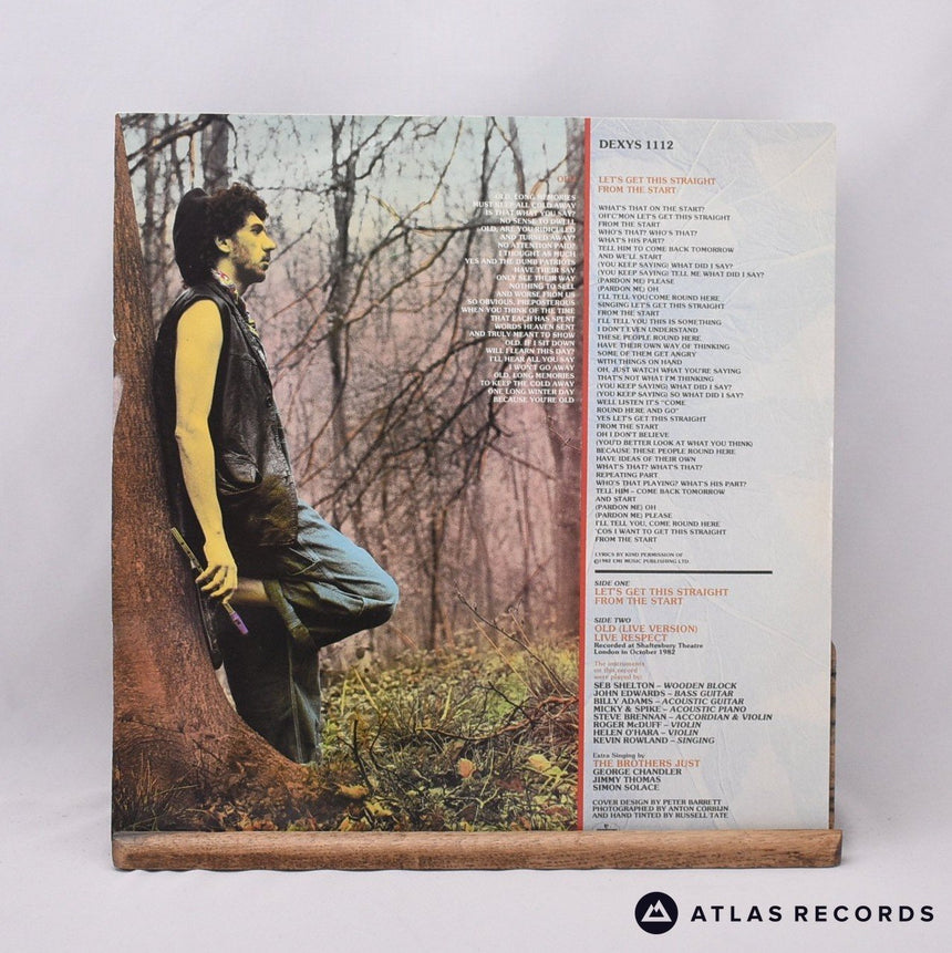 Kevin Rowland - Let's Get This Straight From The Start - 12" Vinyl Record