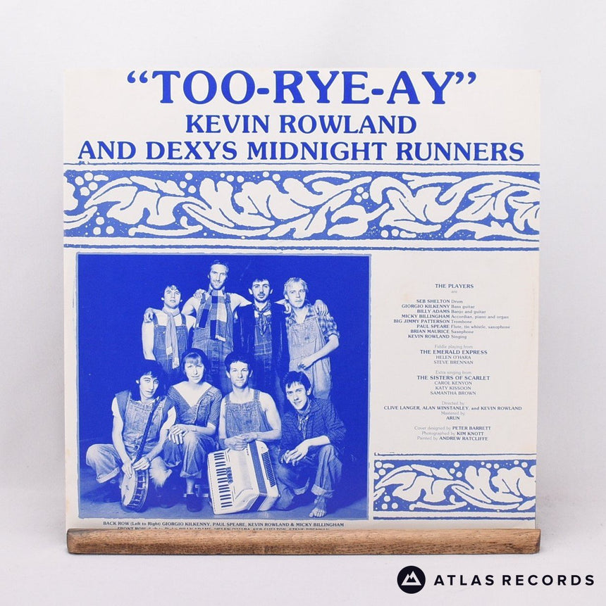Kevin Rowland - Too-Rye-Ay - LP Vinyl Record - EX/EX