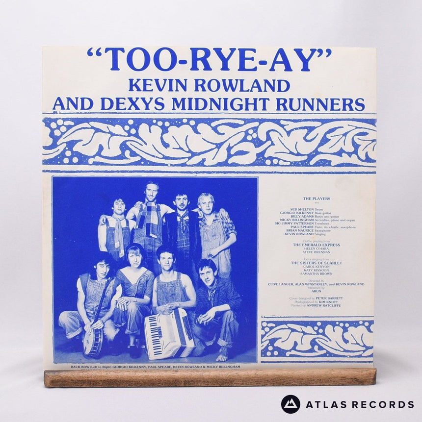 Kevin Rowland - Too-Rye-Ay - LP Vinyl Record - EX/VG+
