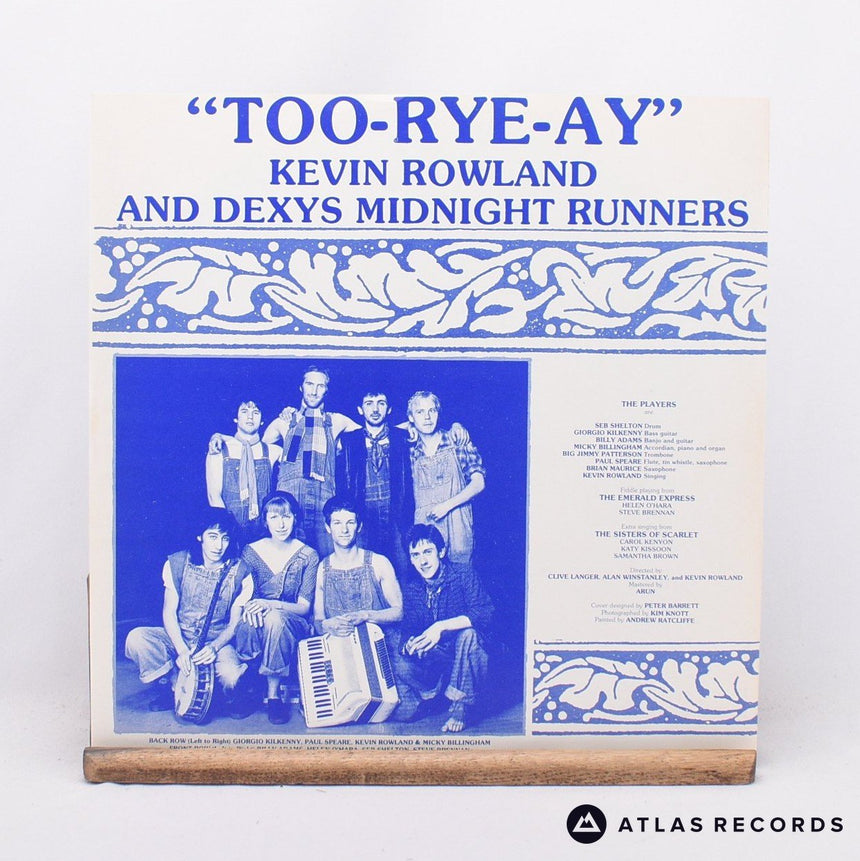 Kevin Rowland - Too-Rye-Ay - LP Vinyl Record - EX/EX