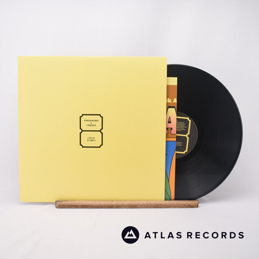 Khruangbin Live At Stubb's LP Vinyl Record - Front Cover & Record