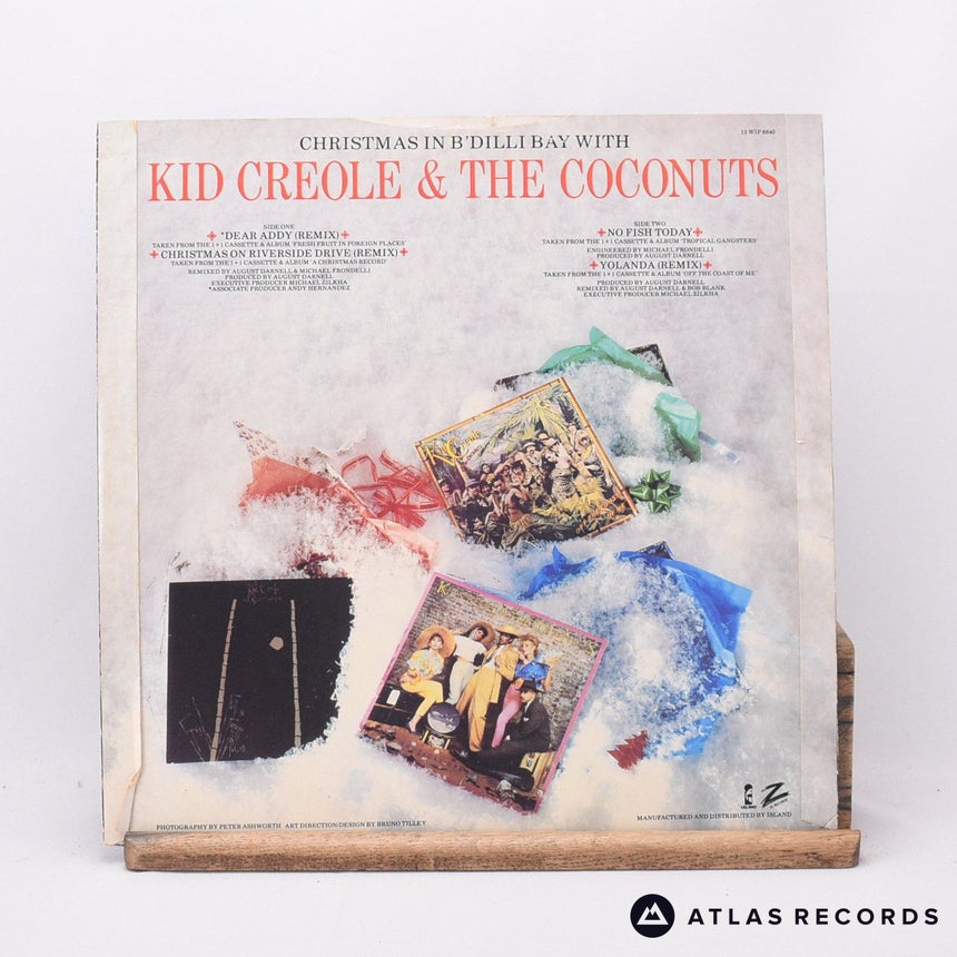 Kid Creole And The Coconuts - Christmas In B'Dilli Bay - 12" Vinyl Record