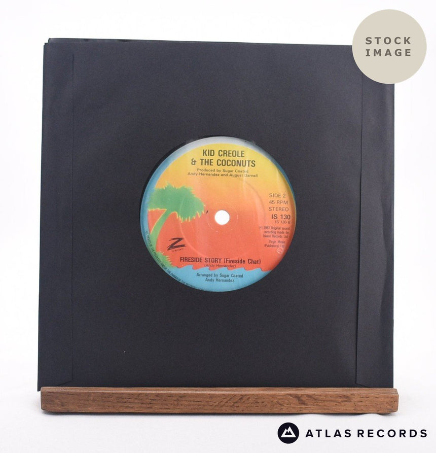 Kid Creole And The Coconuts There's Something Wrong In Paradise 7" Vinyl Record - Reverse Of Sleeve